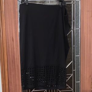 Torrid Black midi skirt
